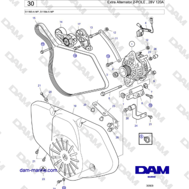 Volvo Penta D11B3-A MP,...