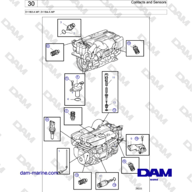 Volvo Penta D11B3-A MP,...