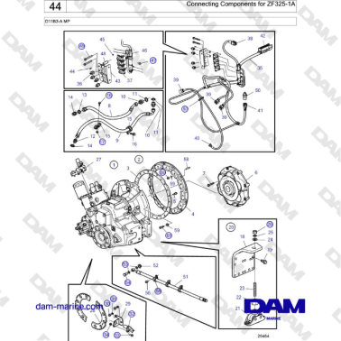 Volvo Penta D11B3-A MP -...