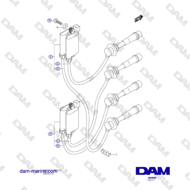 Suzuki DF100 - IGNITION COIL