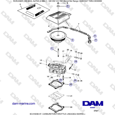 Mercruiser 350 MAG. ALPHA...