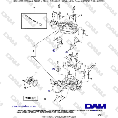 Mercruiser 350 MAG. ALPHA...