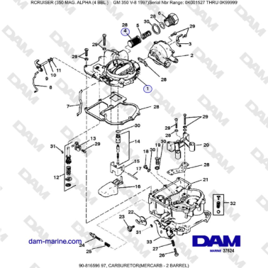 Mercruiser 350 MAG. ALPHA...