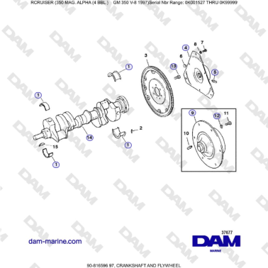 Mercruiser 350 MAG. ALPHA...