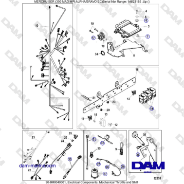 MERCRUISER 350 MAG MPI EC -...