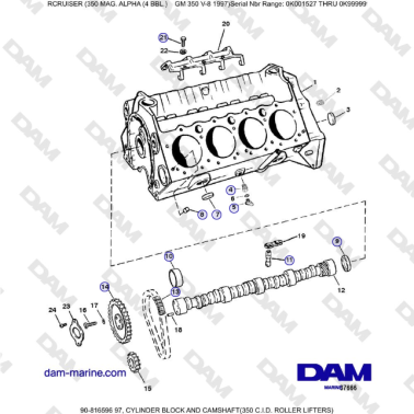 Mercruiser 350 MAG. ALPHA...