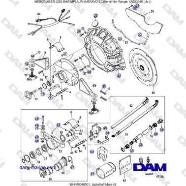 MERCRUISER 350 MAG MPI EC -...