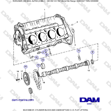 Mercruiser 350 MAG. ALPHA...