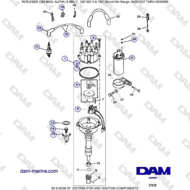 Mercruiser 350 MAG. ALPHA...