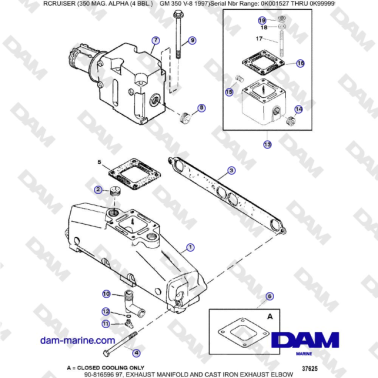 Mercruiser 350 MAG. ALPHA...