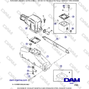 Mercruiser 350 MAG. ALPHA...