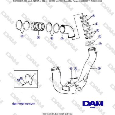 Mercruiser 350 MAG. ALPHA...