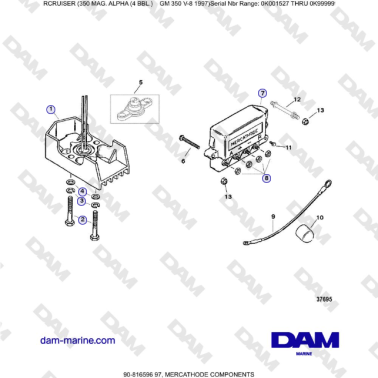 Mercruiser 350 MAG. ALPHA...