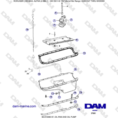 Mercruiser 350 MAG. ALPHA...