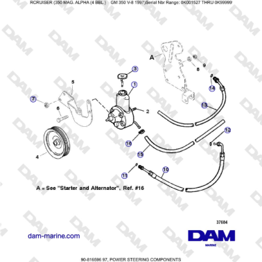 Mercruiser 350 MAG. ALPHA...