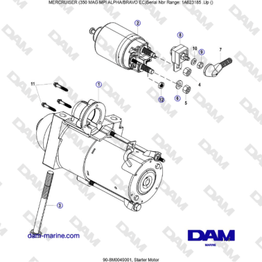 MERCRUISER 350 MAG MPI EC -...