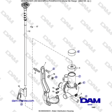 MERCRUISER 350 MAG MPI EC -...