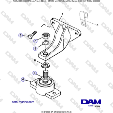 Mercruiser 350 MAG. ALPHA...