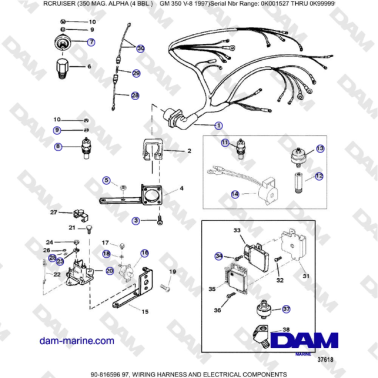 Mercruiser 350 MAG. ALPHA...