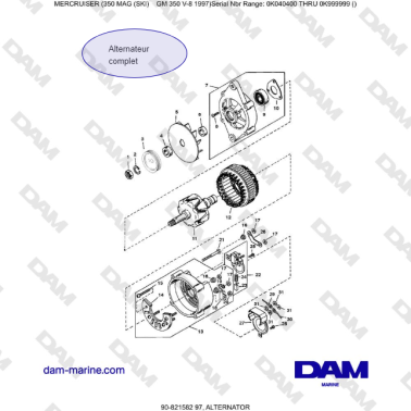 Mercruiser 350 MAG (ESQUÍ)...
