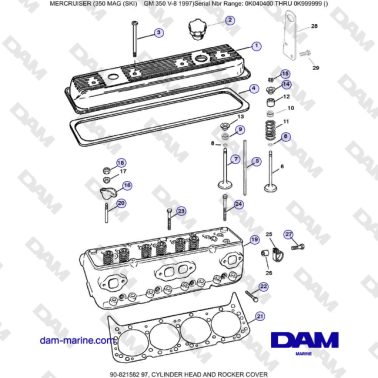 Mercruiser 350 MAG (SKI)...