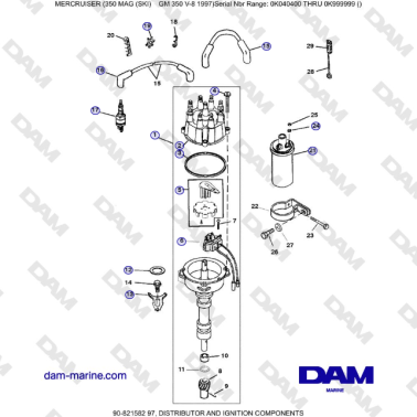 Mercruiser 350 MAG (SKI)...