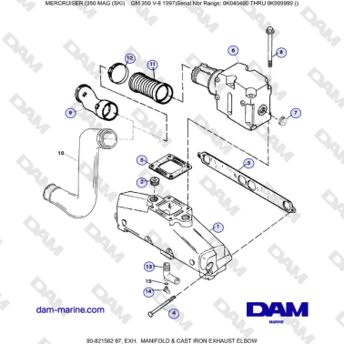 Mercruiser 350 MAG (SKI)...