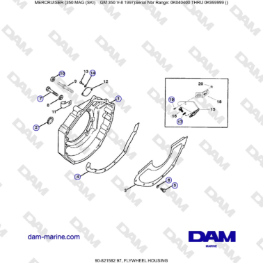 Mercruiser 350 MAG (SKI)...