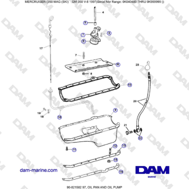 Mercruiser 350 MAG SKI...