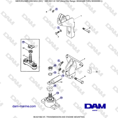 Mercruiser 350 MAG SKI...