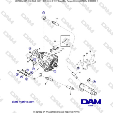 Mercruiser 350 MAG SKI...