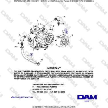 Mercruiser 350 MAG SKI...