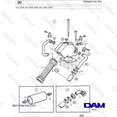 Volvo Penta 2001, 2001B,...