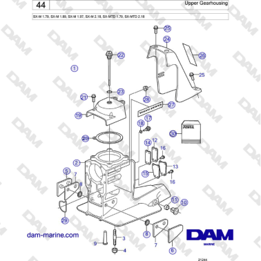 Volvo Penta SX-M -...