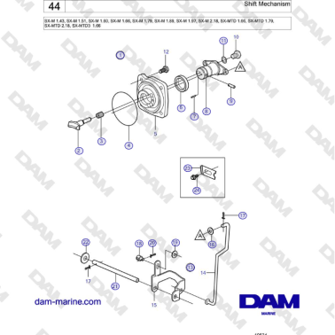 Volvo Penta SX-M -...