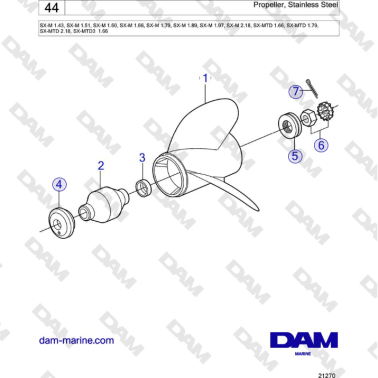 Volvo Penta SX-M -...