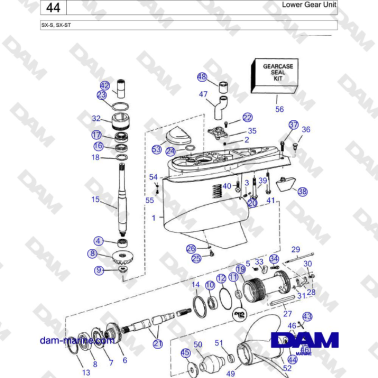 Volvo Penta SX-S - Lower...