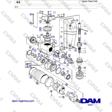 Volvo Penta SP-C - Upper...