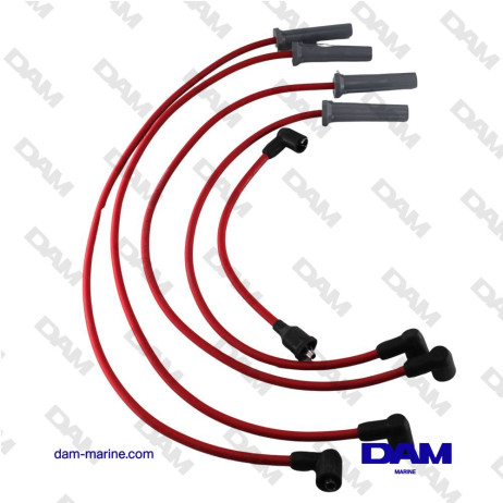 SPARK PLUG WIRES KIT OMC 2.3L FORD