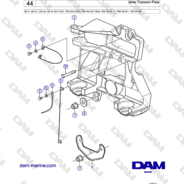 Volvo Penta SX-C - Piastra...