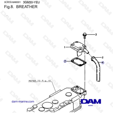 Yanmar 3GM30FC-YEU - SFIATO