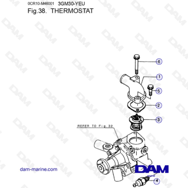 Yanmar 3GM30FC-YEU -...