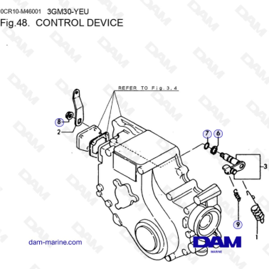 Yanmar 3GM30FC-YEU -...