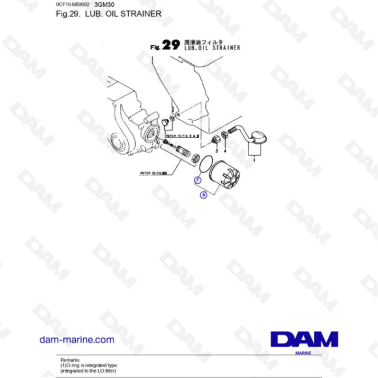 Yanmar 3GM30FC - LUB....