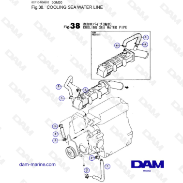 Yanmar Marine 3GM30C -...