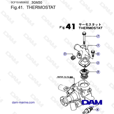 Yanmar Marine 3GM30F -...
