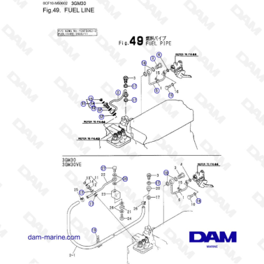 Yanmar Marine 3GM30FC -...