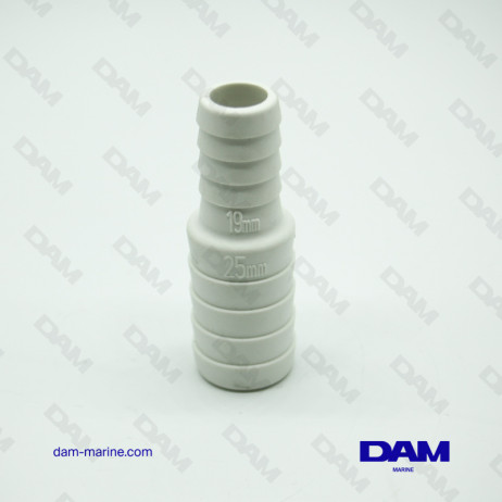 WATER FITTING PLASTIC REDUCER 25-19MM