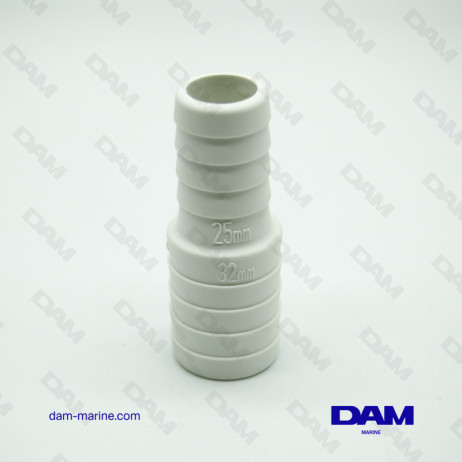 WATER FITTING PLASTIC REDUCER 32-25MM