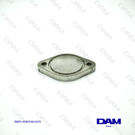 STAINLESS STEEL EXHAUST ELBOW PLATE VOLVO D4-6